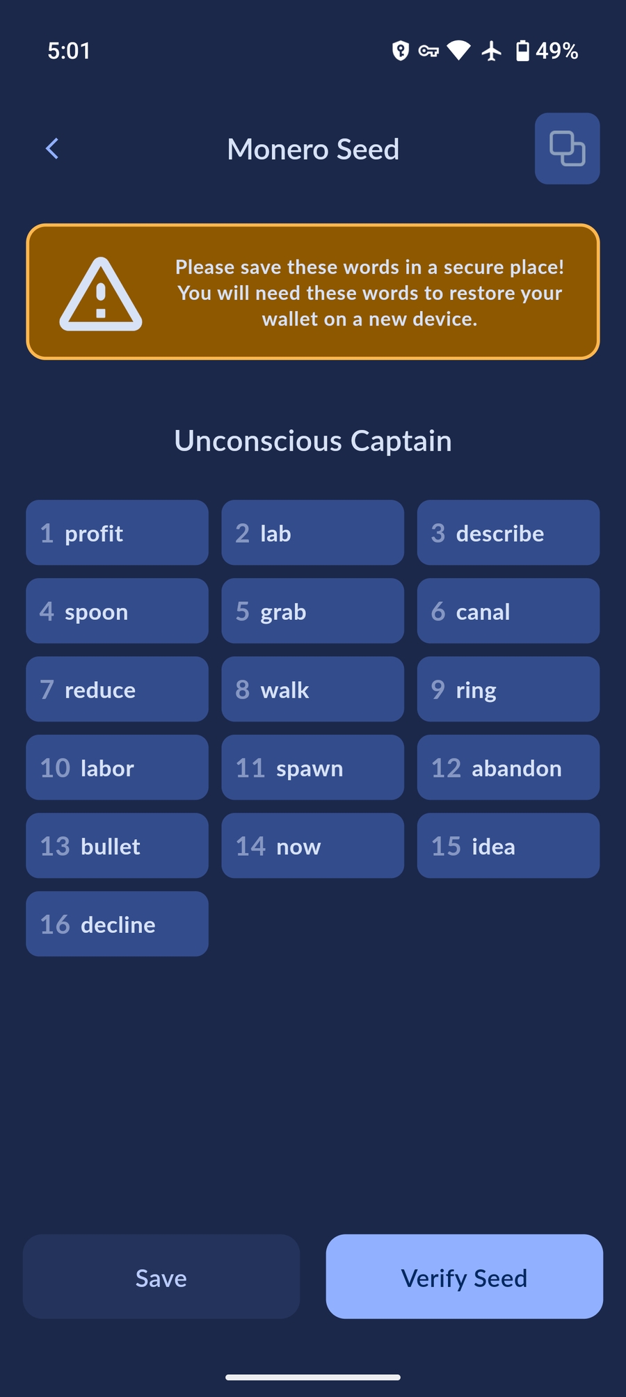 Choose asset type