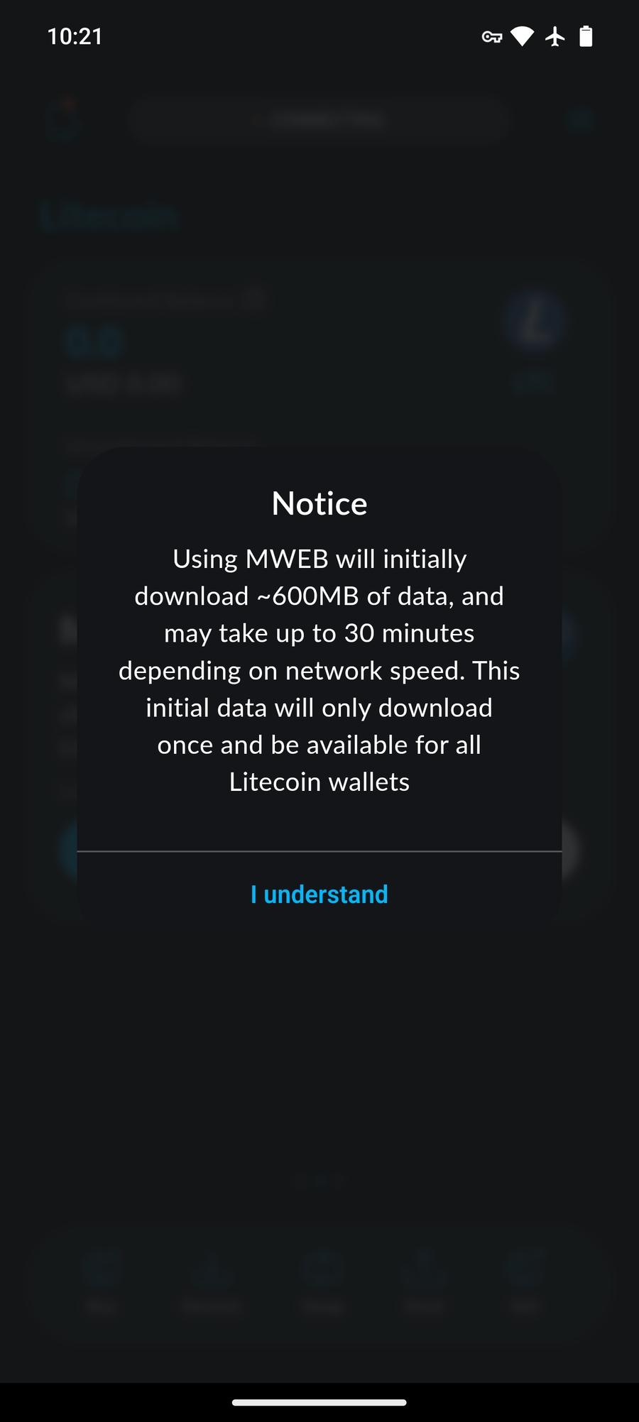 MWEB Notice